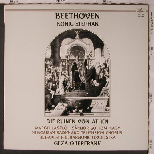 Beethoven,Ludwig van: König Stephan/Die Ruinen von Rom, Fidelio(FL 3312), H,  - LP - L8505 - 12,50 Euro