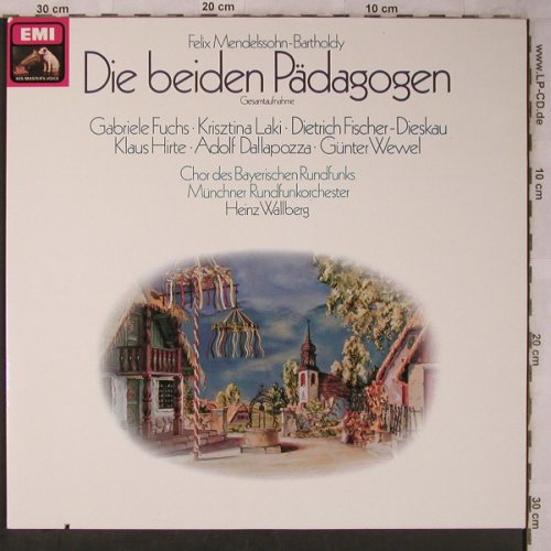 Mendelssohn Bartholdy,Felix: Die beiden Pädagogen, Gesamtaufn., EMI(065-45 416), D, co, Foc, 1980 - LP - L8506 - 7,50 Euro