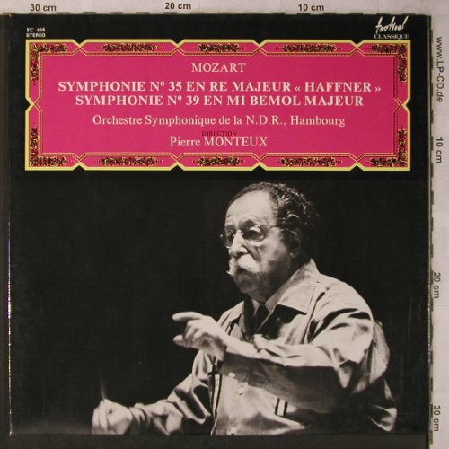 Mozart,Wolfgang Amadeus: Symphonie No.35 en re m, /39,Foc, Festival (FC 468), F, 1978 Typ: LP Best.-Nr.: L8520 Preis: 5,00 Euro
