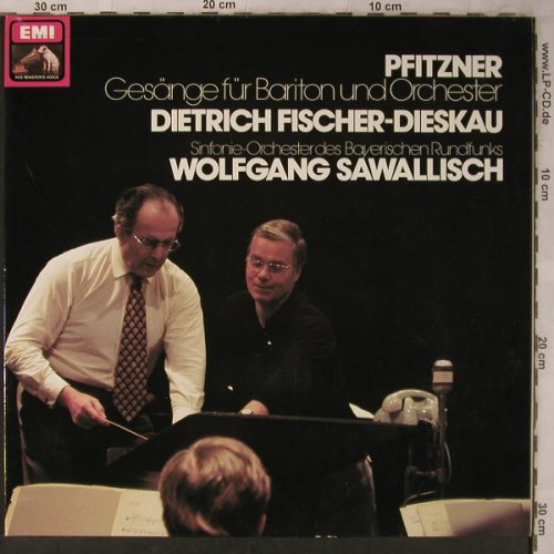 Pfitzner,Hans: Gesänge für Bariton und Orch., Foc, EMI (065-45 616), D, 1979 Typ: LP Best.-Nr.: L8523 Preis: 9,00 Euro