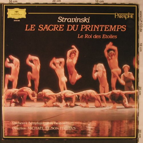 Strawinsky,Igor: Le Sacre du Printemps, Foc, D.Gr. Paraphe(2542 206), F, 1972 - LP - L8526 - 7,50 Euro