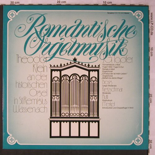 V.A.Romantische Orgelmusik: J.G.Töpfer,Brosig,...Merkel, Saraphon(SAS 150-3502), D, vg+/m-,  - LP - L8540 - 5,00 Euro