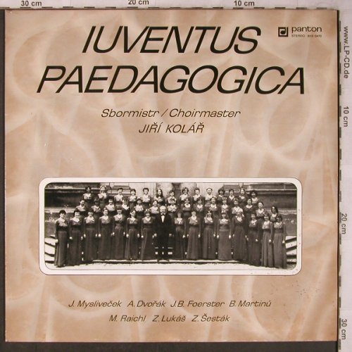 V.A.IUVENTUS PAEDAGOGICA: Josef Myslivecek..Zedenek Sestak, Panton (8112 0470), CZ, 1984 Typ: LP Best.-Nr.: L8550 Preis: 6,00 Euro