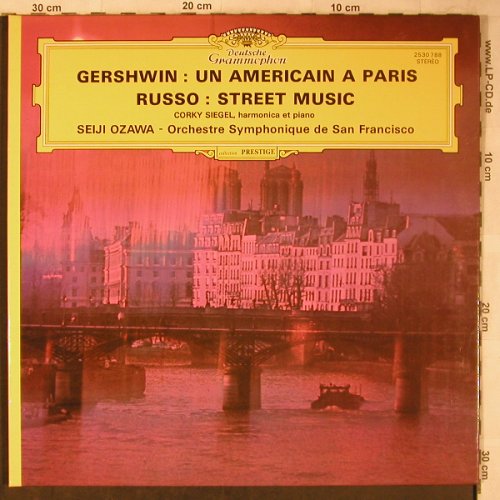 Gershwin,George / Russo: Un Americain a Paris/Street Music, D.Gr. (2530 788), D, 1977 Typ: LP Best.-Nr.: L8553 Preis: 7,50 Euro