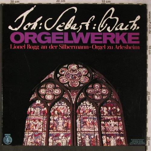 Bach,Johann Sebastian: Orgelwerke,BWV 565, 540, 572, 538, Orbis(77 187), D,m-/vg,  - LP - L8563 - 5,00 Euro