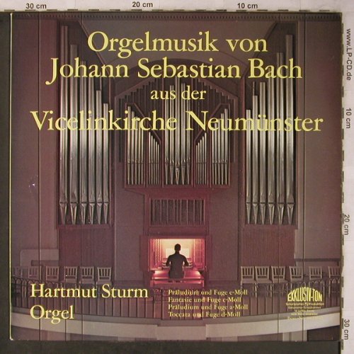 Bach,Johann Sebastian: Orgelmusik,Vicelinkirche Neumünster, Exklusiv-Ton(66.21 512-01), D, 1977 - LP - L8569 - 6,00 Euro