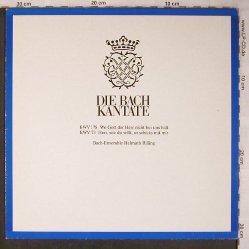 Bach,Johann Sebastian: Die Bach Kantate, BWV 178, 73, Laudate (98.664), D Typ: LP Best.-Nr.: L8571 Preis: 5,50 Euro