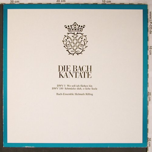 Bach,Johann Sebastian: Die Bach Kantate, BWV 5, 180, Laudate (98.711), D, 1981 Typ: LP Best.-Nr.: L8572 Preis: 5,50 Euro