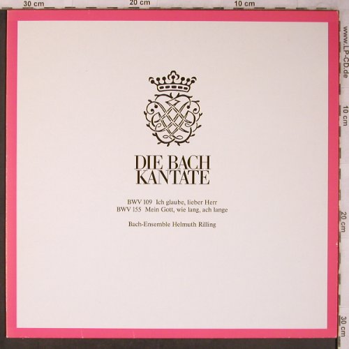 Bach,Johann Sebastian: Die Bach Kantate, BWV 109, 155, Laudate (98.656), D, 1984 Typ: LP Best.-Nr.: L8573 Preis: 5,50 Euro