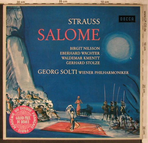 Strauss,Richard: Salome, Box (deutsch), Decca(SXL 200 37/38-B), D, 1961 - 2LP - L8577 - 17,50 Euro