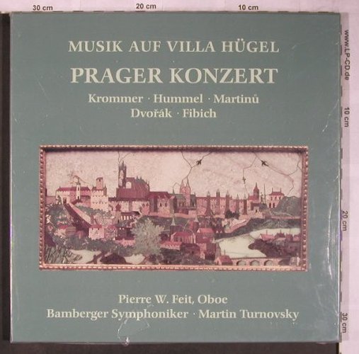V.A.Musik auf Villa Hügel: Prager Konzert, Krommer,Hummel,Mart, Aulos(AUL 30524/25 SF), D,FS-New, 1988 - 2LP - L8578 - 24,00 Euro
