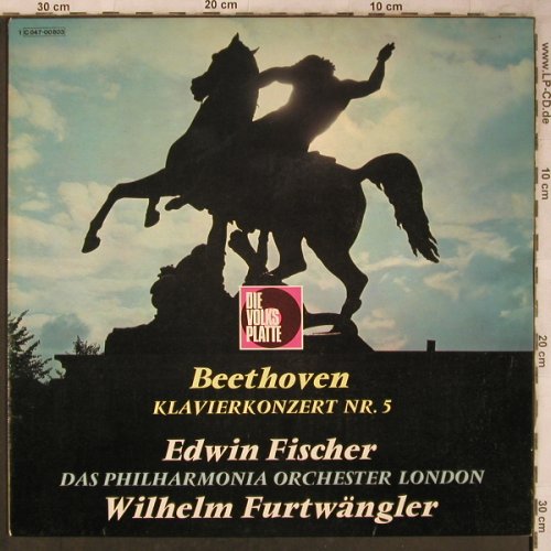 Beethoven,Ludwig van: Klavierkonzert Nr.5, Dacapo(C 047-00 803), D, vg+/m-,  - LP - L8581 - 6,00 Euro