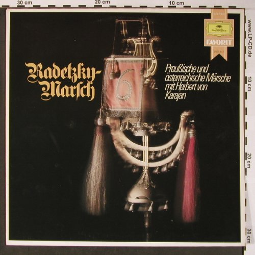 Karajan,Herbert von: Radetzky-Marsch, D.Gr.Favorit(2535 647), D, Ri, 1980 - LP - L8599 - 5,00 Euro