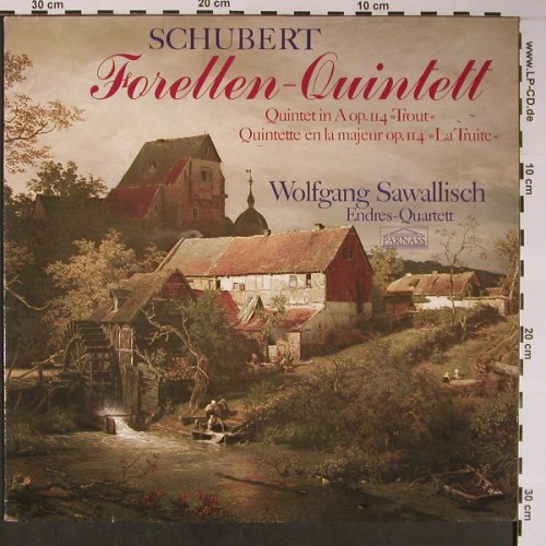 Schubert,Franz: Forellen-Quintett A-dur, Parnass (66 926 7), D, 1978 Typ: LP Best.-Nr.: L8601 Preis: 6,00 Euro