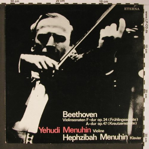 Beethoven,Ludwig van: Violinsonaten F-Dur op.24/A-Dur op., Eterna(8 25 491), DDR, 1980 - LP - L8605 - 12,50 Euro