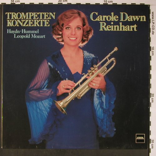 Dawn Reinhart,Carole: Trompeten Konzerte, Acanta (DC 22.766), D, 1976 Typ: LP Best.-Nr.: L8607 Preis: 6,00 Euro