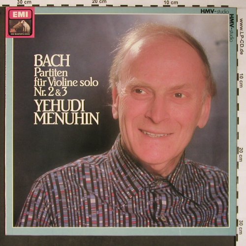 Bach,Johann Sebastian: Partiten für Violine Solo, Nr.2 & 3, EMI(14 3640 1), D, 1976 - LP - L8611 - 7,50 Euro