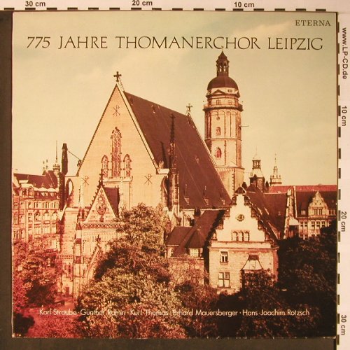 Thomanerchor Leipzig: 775 Jahre, Eterna(827 999), DDR, 1987 - LP - L8616 - 6,00 Euro