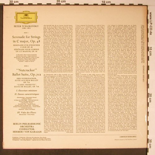 Tschaikowsky,Peter: Serenade foe Strings/Nutcracker S., D.Gr.(139 030), D,Ri,  - LP - L8628 - 6,00 Euro