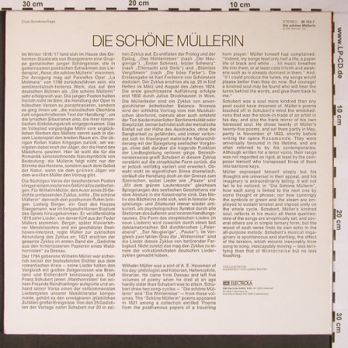 Schubert,Franz: Die Schöne Müllerin D 795, Foc, EMI,Club Auflage(26 153-7), D,  - LP - L8650 - 6,00 Euro