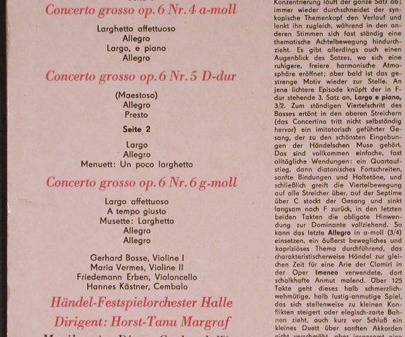 Händel,Georg Friedrich: Concerti Grossi op.6 Nr.4-6, m-/VG+, Eterna(8 25 561), DDR, 1971 - LP - L8653 - 5,00 Euro