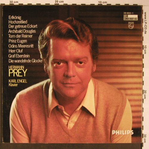 Prey,Hermann: 10 Loewe-Balladen, Philips, Club Ed. (29 692-1), D Typ: LP Best.-Nr.: L8658 Preis: 6,00 Euro