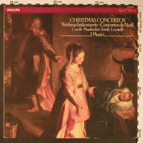 V.A.Weihnachtskonzerte: I Musici, Philips(412 739-1), D, 1985 - LP - L8675 - 6,00 Euro