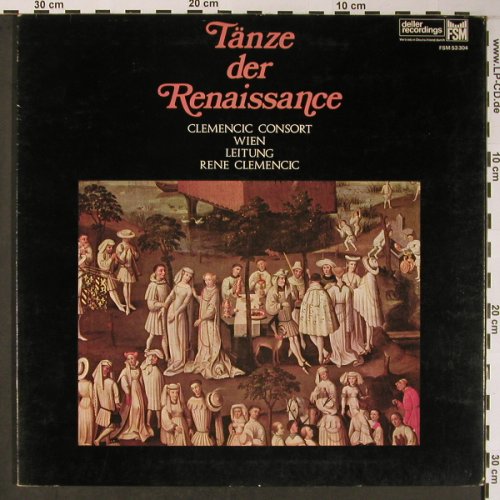 V.A.Tänze der Renaissance: Jaques Moderne...Chr.Demantius, Foc, Deller Rec/FSM(FSM 53 304), D,  - LP - L8676 - 6,00 Euro