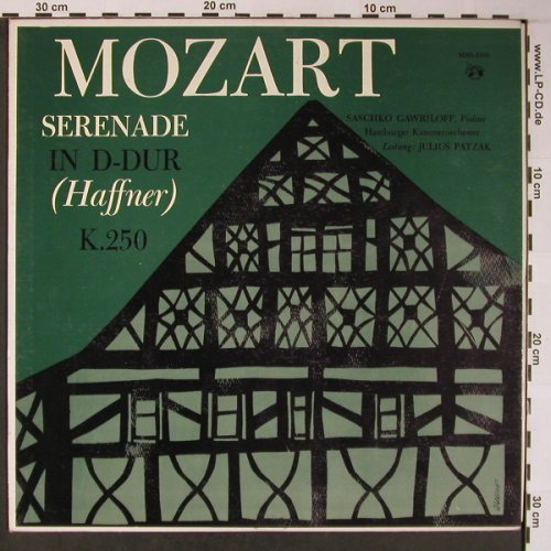 Mozart,Wolfgang Amadeus: Serenade in d-dur(Hafner) K.250, MMS(MMS-2106), ,  - LP - L8691 - 7,50 Euro