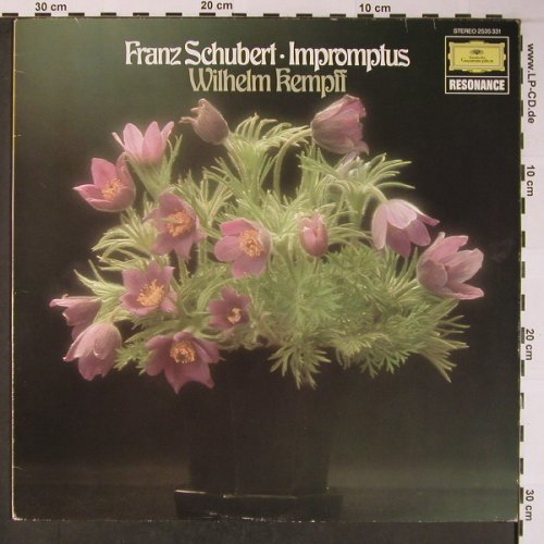 Schubert,Franz: Impromptus D. 899 & 935, Ri, D.Gr. Resonance (2535 331), D, 1966 Typ: LP Best.-Nr.: L8692 Preis: 5,00 Euro