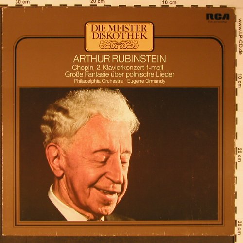 Rubinstein,Arthur: Chopin 2.Klavierkonzert f-moll, RCA Red Seal(66 508 3), D,  - LP - L8697 - 6,00 Euro