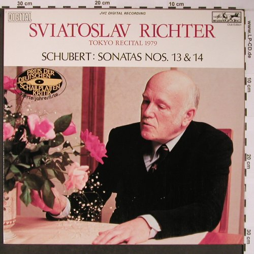 Schubert,Franz: Sonate Nr. 13&14,Tokyo Recital 1979, Melodia/Eurodisc (29 510 5), D, DSC, 1972 Typ: LP Best.-Nr.: L8699 Preis: 12,50 Euro