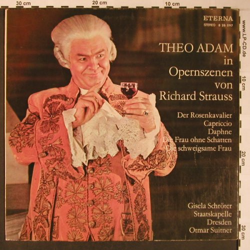 Adam,Theo: In Opernszenen von Richard Strauss, Eterna(8 26 097), DDR, 1974 - LP - L8704 - 5,00 Euro