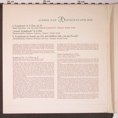 Beethoven,Ludwig van: Symphonie Nr.9, op.125, Foc, Concert Hall(MMS-2034 F), badQuality,  - 2LP - L8720 - 7,50 Euro