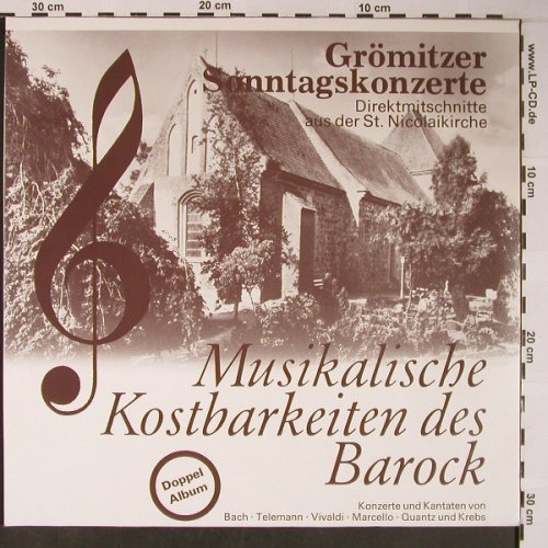 V.A.Grömitzer Sonntagskonzerte: Direktmitschn a.d. St.Nicolaikirche, Austrophon(Sch 30/101a-02b), D,  - 2LP - L8732 - 9,00 Euro