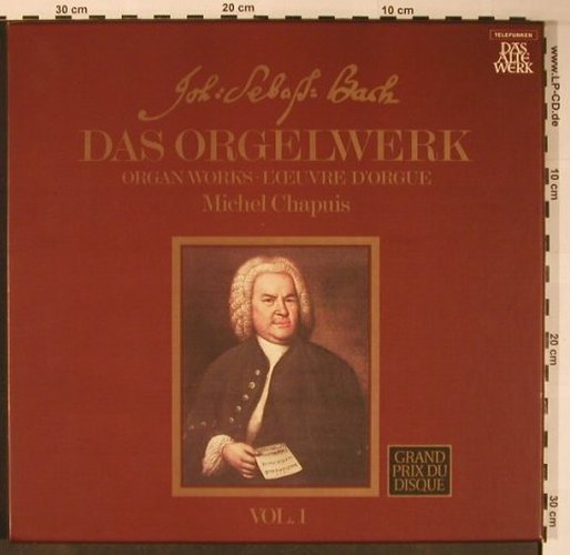 Bach,Johann Sebastian: Das Orgelwerk Vol.1, Box, Telefunken (6.35076 EK), D, 1968 Typ: 2LP Best.-Nr.: L8749 Preis: 12,50 Euro
