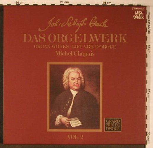 Bach,Johann Sebastian: Das Orgelwerk Vol.2, Box, Telefunken(6:35077 EK), D,  - 2LP - L8750 - 12,50 Euro