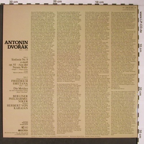 Dvorak,Antonin / Smetana: Aus Der Neuen Welt/Die Moldau, EMI (065-02 920), D, 1977 Typ: LP Best.-Nr.: L8764 Preis: 6,00 Euro
