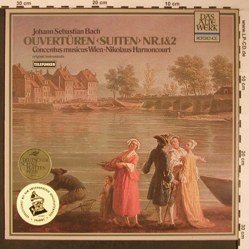 Bach,Johann Sebastian: Ouvertüren'Suiten'Nr.3 & 4 (1967), Telefunken(6.41229 AQ), D, Ri, 1981 - LP - L8765 - 5,00 Euro