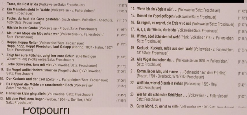 Wiener Sängerknaben: singen die schönsten Kinderlieder, Decca, Warenprobe/Promo(SLK 16 462-P), D,  - LP - L8772 - 6,00 Euro