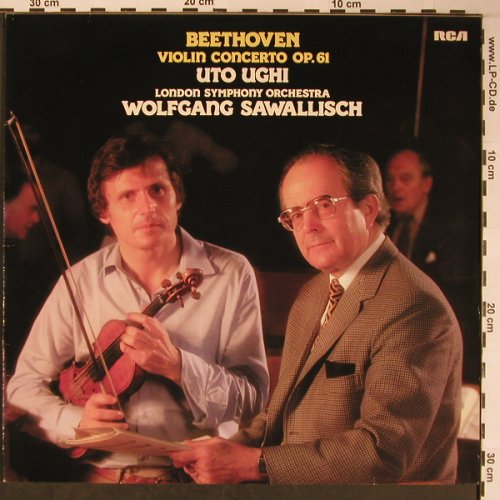 Beethoven,Ludwig van: Violinkonzert D-Dur op.61, RCA Red Seal, Muster(RL 31590), D, 1981 - LP - L8784 - 9,00 Euro
