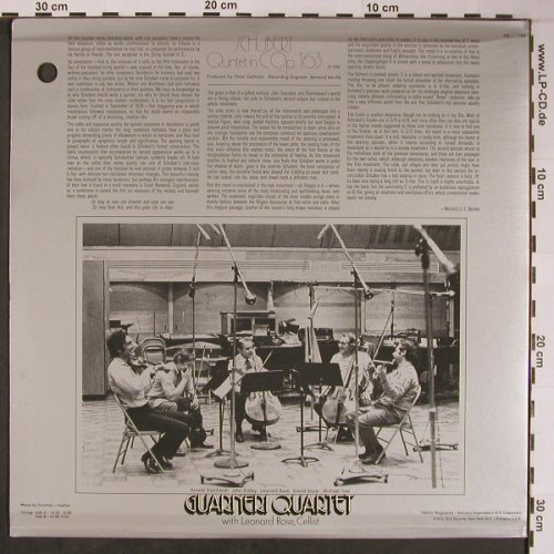 Schubert,Franz: Quintet In C Major Op.163,D.956,Foc, RCA(ARL1-1154), US, CO, 1975 - LP - L8785 - 9,00 Euro