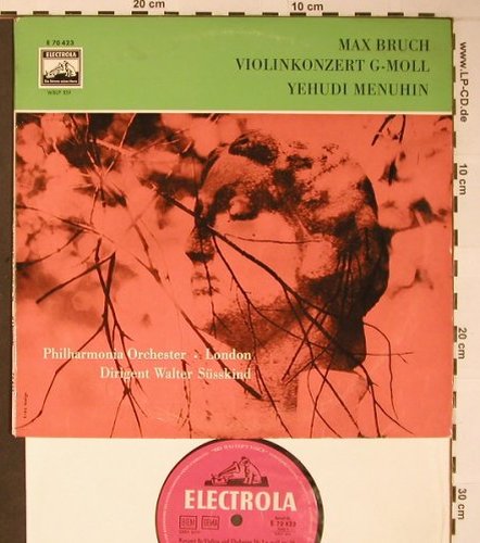 Bruch,Max: Violinkonzert g-moll op.26, m-/vg+, Electrola(E 70 423), D,  - 10inch - L8791 - 7,50 Euro