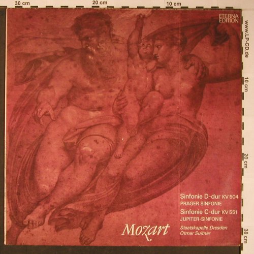 Mozart,Wolfgang Amadeus: Sinfonie D-dur KV 504/C-dur KV551, Eterna (8 26 465), DDR, 1976 Typ: LP Best.-Nr.: L8798 Preis: 5,00 Euro