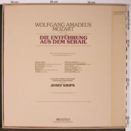 Mozart,Wolfgang Amadeus: Die Entführung aus dem Serail,Box, EMI(197-00 070/71), D, 1966 - 2LP - L8801 - 9,00 Euro