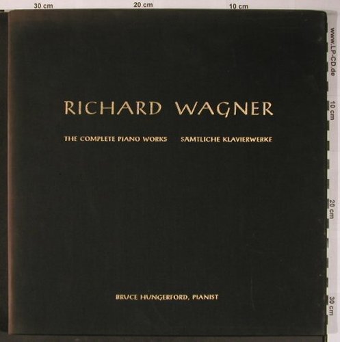 Wagner,Richard: The Complete Piano Works,Box, Bayreuth Festival Master(LO8P-5179), US/D, 1961 - 2LP - L8803 - 12,50 Euro
