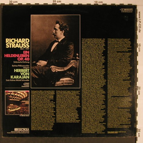 Strauss,Richard: Ein Heldenleben, EMI(C 065-02 577), D, 1975 - LP - L8808 - 9,00 Euro