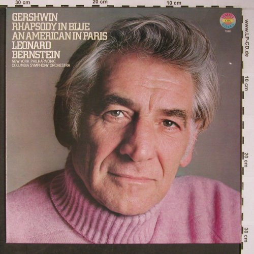 Gershwin,George: Rhapsody In Blue/Ein Amerikaner In, CBS (75080), NL, 1979 Typ: LP Best.-Nr.: L8809 Preis: 5,00 Euro