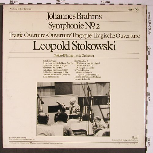 Brahms,Johannes: Symphonie No.2, Foc, CBS Masterworks(76 667), NL, 1978 - LP - L8814 - 6,00 Euro