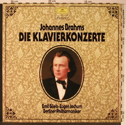 Brahms,Johannes: Klavierkonzerte Nr.1 & 2, Box, Deutsche Grammophon(410 538-1), D, 1972 - 2LP - L8817 - 7,50 Euro